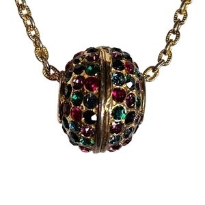 Multicolor Gemstone Pendant Necklace